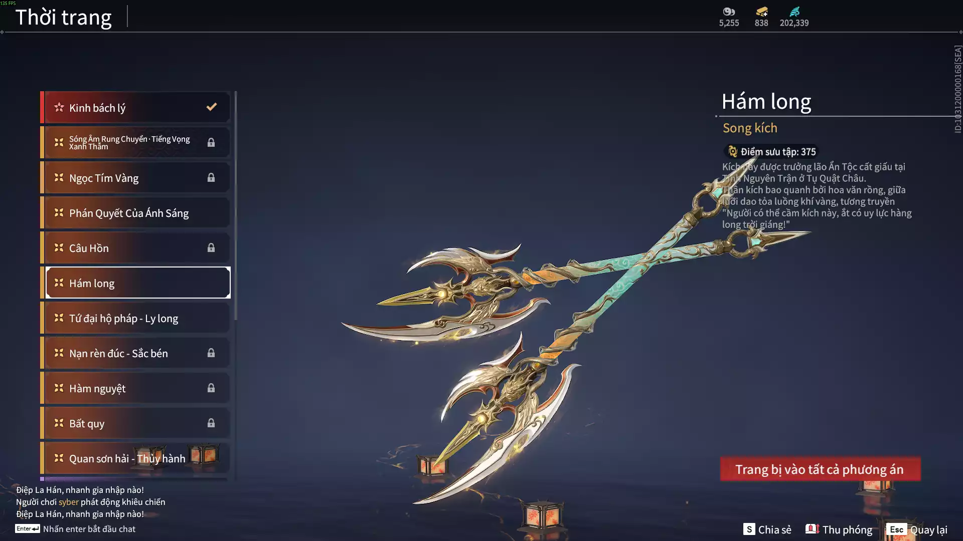 Ảnh 9 Vũ khí đỏ, 9 Trang phục đỏ, 3 Phụ kiện hóa hình và hơn thế, nhấn xem chi tiết bên trong